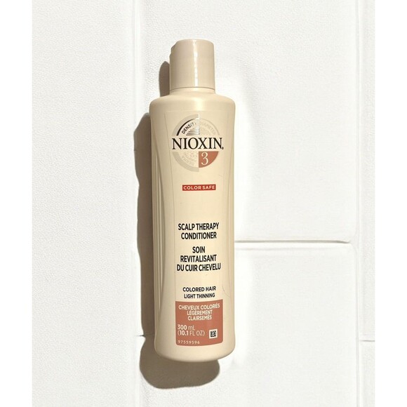 Nioxin System 3 Scalp Therapy Conditioner Thin Hair Color Safe 10.1 oz - Picture 3 of 3